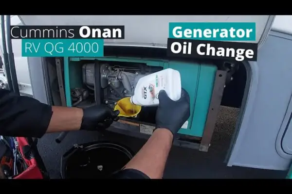 cummins generator oil type